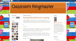 Desktop Screenshot of classroomringmaster.blogspot.com