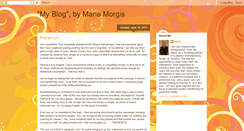 Desktop Screenshot of mariamorgis.blogspot.com