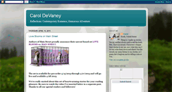 Desktop Screenshot of caroldevaney.blogspot.com