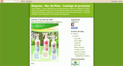 Desktop Screenshot of biogreenmardelplata.blogspot.com