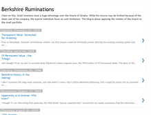 Tablet Screenshot of berkshireruminations.blogspot.com