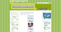 Desktop Screenshot of christianbookmarks.blogspot.com