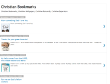Tablet Screenshot of christianbookmarks.blogspot.com