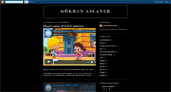 Desktop Screenshot of gokhanaslaner.blogspot.com