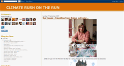 Desktop Screenshot of climaterushontherun.blogspot.com