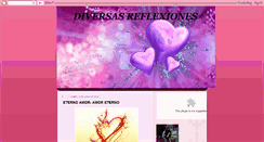 Desktop Screenshot of diversasreflexiones.blogspot.com