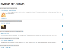 Tablet Screenshot of diversasreflexiones.blogspot.com