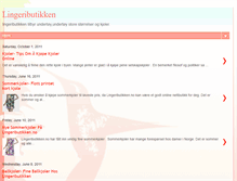 Tablet Screenshot of lingeributikken.blogspot.com