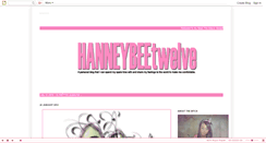 Desktop Screenshot of hanneybee12.blogspot.com