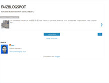 Tablet Screenshot of ahmadfaizlinguistik.blogspot.com