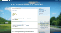 Desktop Screenshot of nmundonambiente.blogspot.com