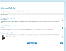 Tablet Screenshot of mondocelular.blogspot.com