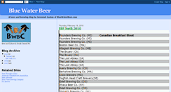 Desktop Screenshot of bluewaterbeer.blogspot.com