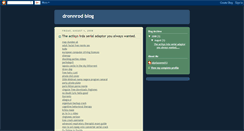 Desktop Screenshot of dronnrod.blogspot.com