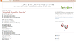 Desktop Screenshot of biochemicallove.blogspot.com