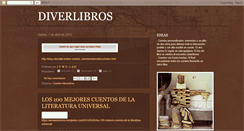 Desktop Screenshot of diverlibros.blogspot.com