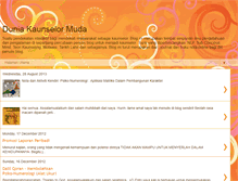 Tablet Screenshot of kaunselor-muda.blogspot.com