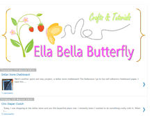 Tablet Screenshot of ellabellabutterfly.blogspot.com