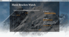 Desktop Screenshot of mannbrackenwatch.blogspot.com