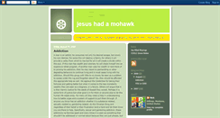 Desktop Screenshot of jesushadamohawk.blogspot.com