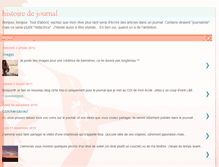 Tablet Screenshot of histoiredejournal.blogspot.com