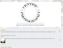 Tablet Screenshot of centricphotography.blogspot.com