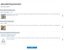 Tablet Screenshot of abundantlyaromatic.blogspot.com