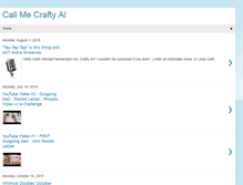 Tablet Screenshot of callmecraftyal.blogspot.com