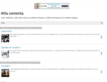 Tablet Screenshot of milacomenta.blogspot.com