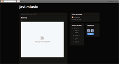 Desktop Screenshot of javi-miusiblogspotcom.blogspot.com