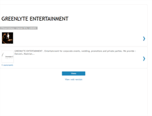 Tablet Screenshot of greenlytegroup.blogspot.com