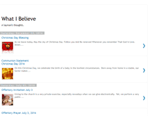 Tablet Screenshot of christianbeliefs.blogspot.com