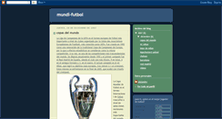 Desktop Screenshot of futbolven.blogspot.com