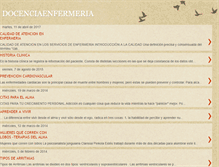 Tablet Screenshot of docenciaenenfermeria.blogspot.com