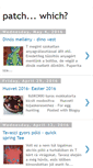 Mobile Screenshot of patchwitch.blogspot.com