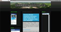 Desktop Screenshot of carrascobonito.blogspot.com