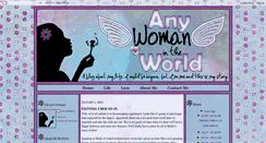 Desktop Screenshot of anywomanintheworld.blogspot.com