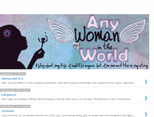 Tablet Screenshot of anywomanintheworld.blogspot.com