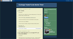 Desktop Screenshot of etfmarkettimer.blogspot.com