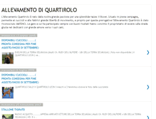 Tablet Screenshot of allevamentodiquartirolo.blogspot.com