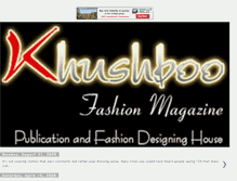 Tablet Screenshot of khushboomagazine.blogspot.com