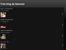 Tablet Screenshot of fotoblogdefamosos.blogspot.com