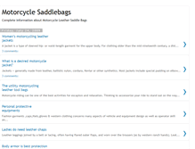 Tablet Screenshot of motorcycle-saddlebags.blogspot.com