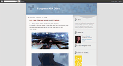 Desktop Screenshot of mbaeurope.blogspot.com
