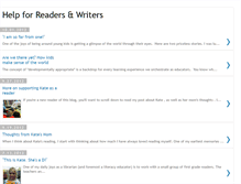Tablet Screenshot of helpforreaders.blogspot.com
