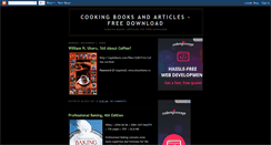 Desktop Screenshot of cookingbooks365.blogspot.com