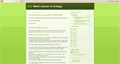 Desktop Screenshot of marksverbiage.blogspot.com