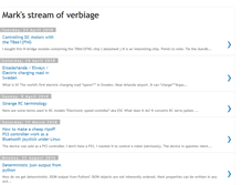 Tablet Screenshot of marksverbiage.blogspot.com