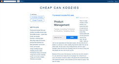 Desktop Screenshot of cheapcankoozies.blogspot.com