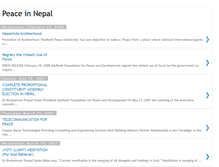 Tablet Screenshot of human-rights-half-nepal.blogspot.com
